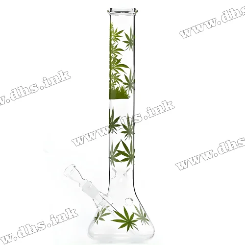 Бонг скляний - Hangover Multi Leaf Green